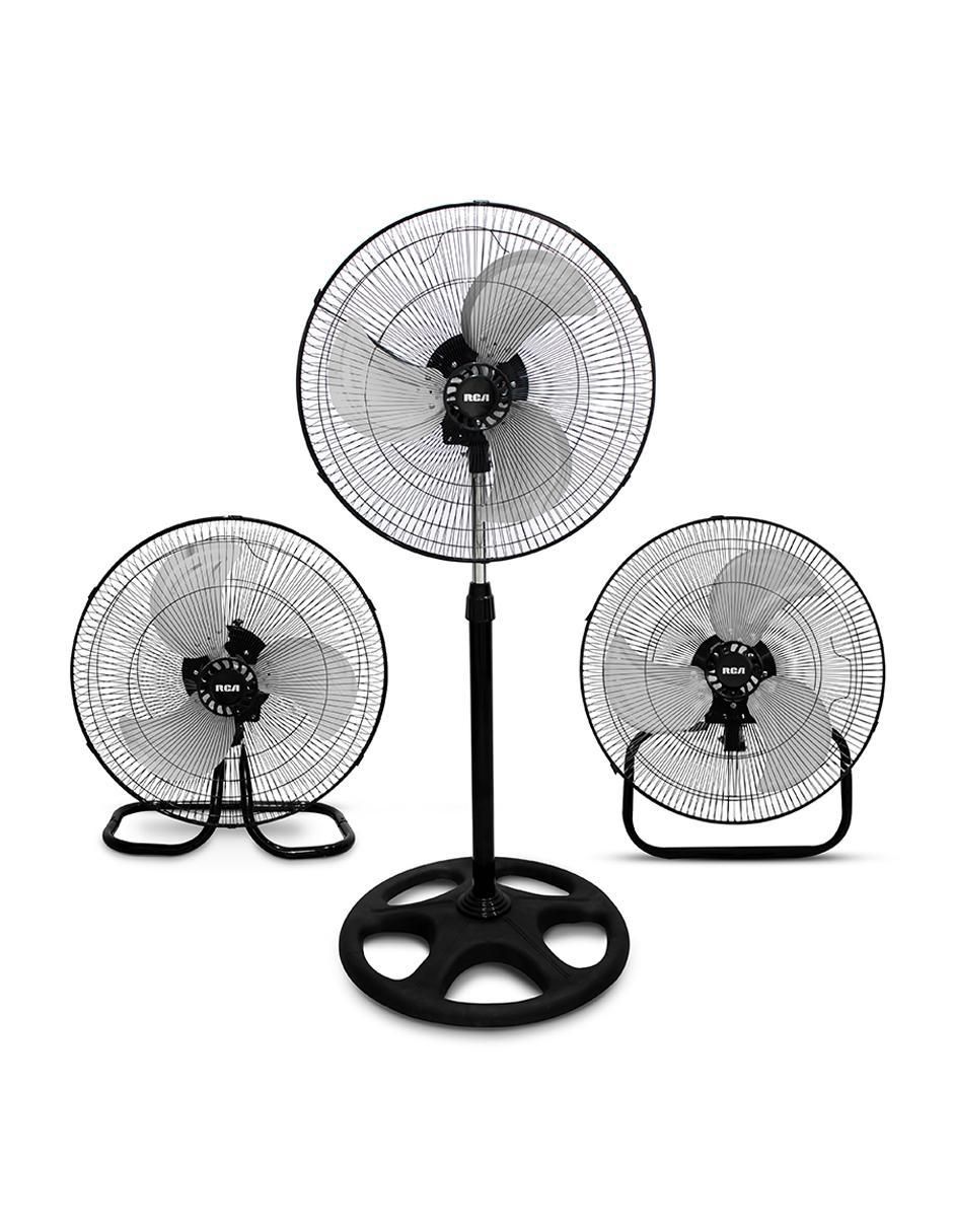 VENTILADOR RC-18B3 3 VELOCI, NEGRO 1