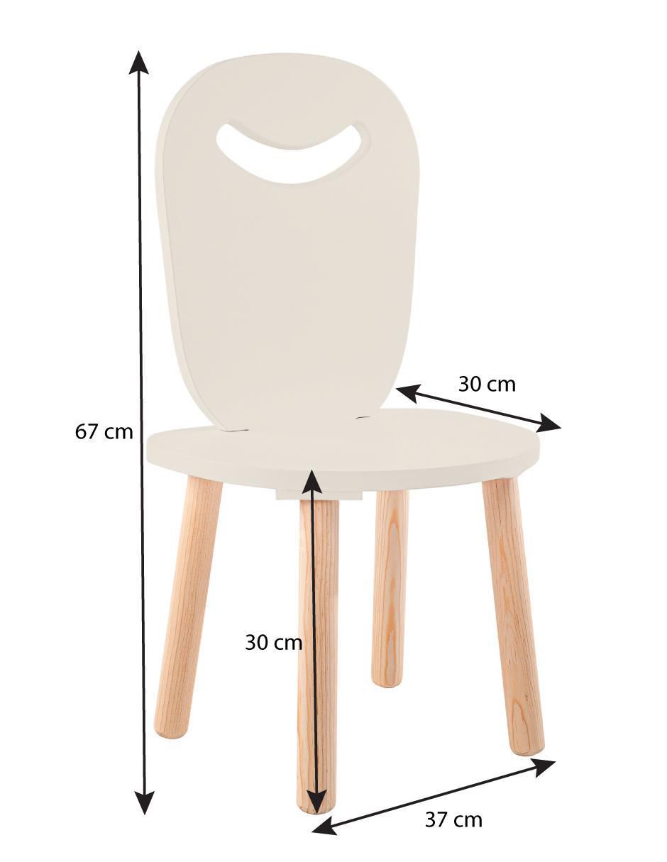Silla infantil Fontana de madera 4