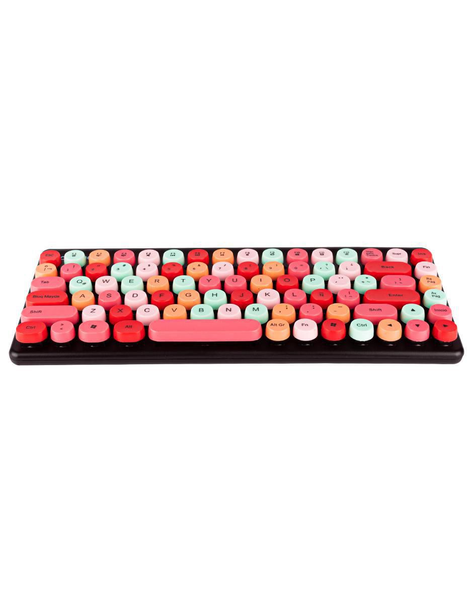 Mouse y Teclado Techzone Colors