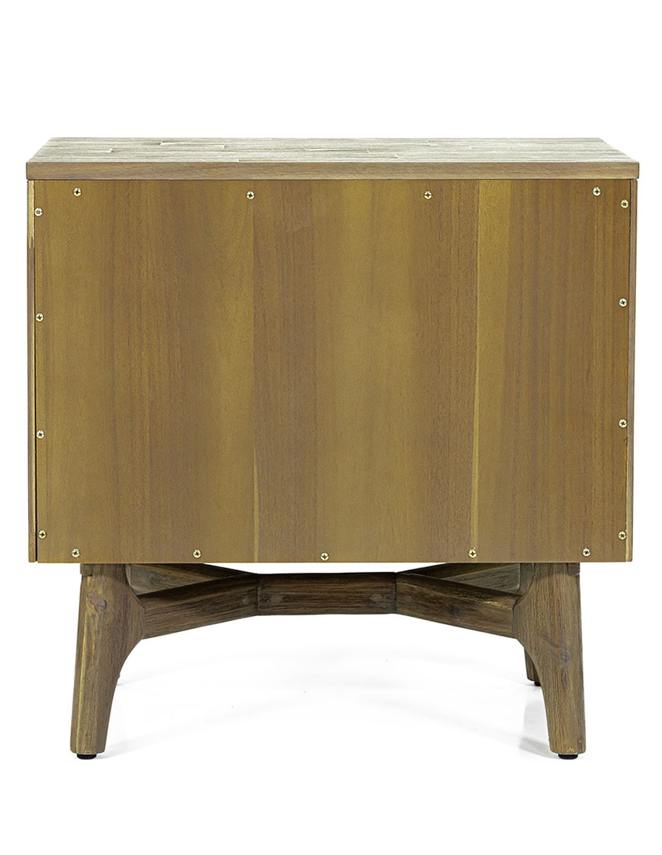 Buró asher de madera acacia 3
