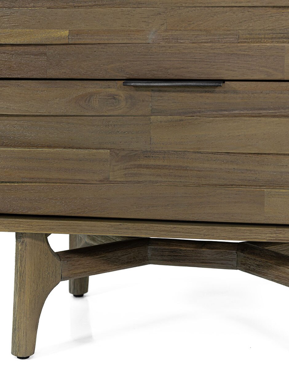 Buró asher de madera acacia 7