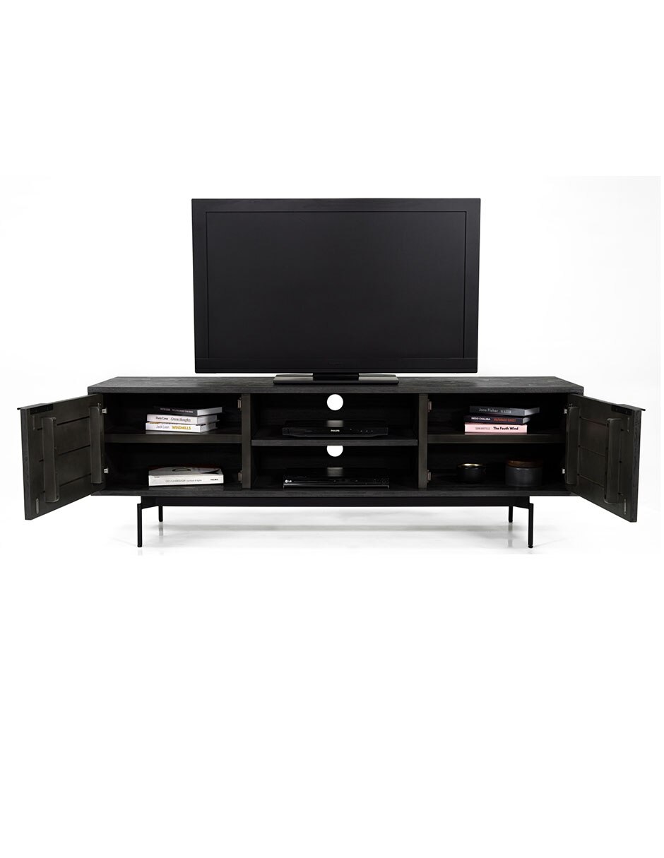 Mueble de TV armable Kalys de madera acacia 3