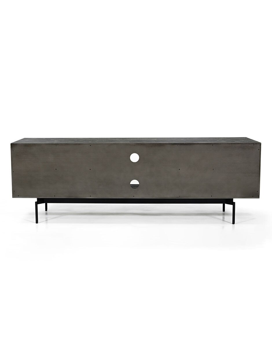 Mueble de TV armable Kalys de madera acacia 5