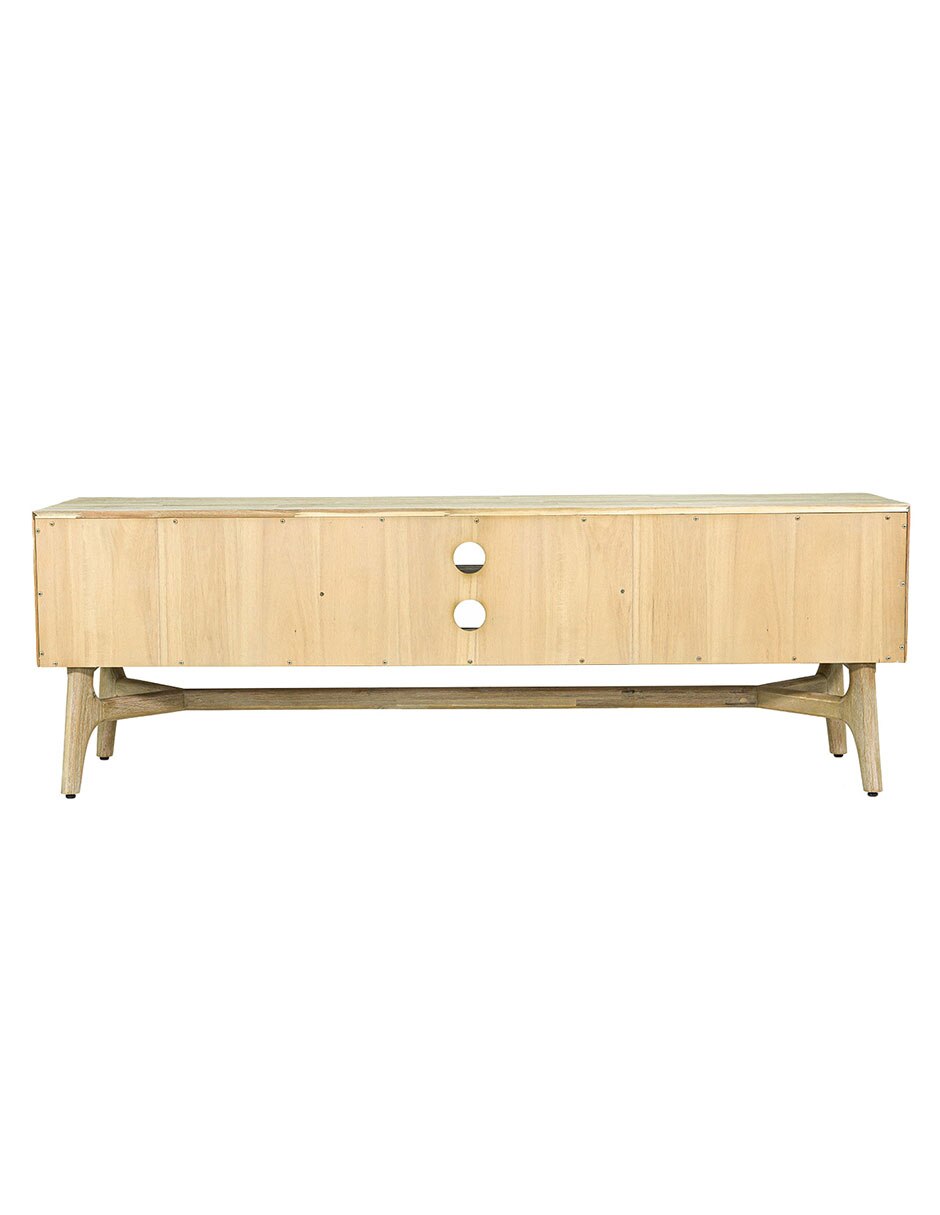 Mueble de TV armable Estrada de madera acacia 8