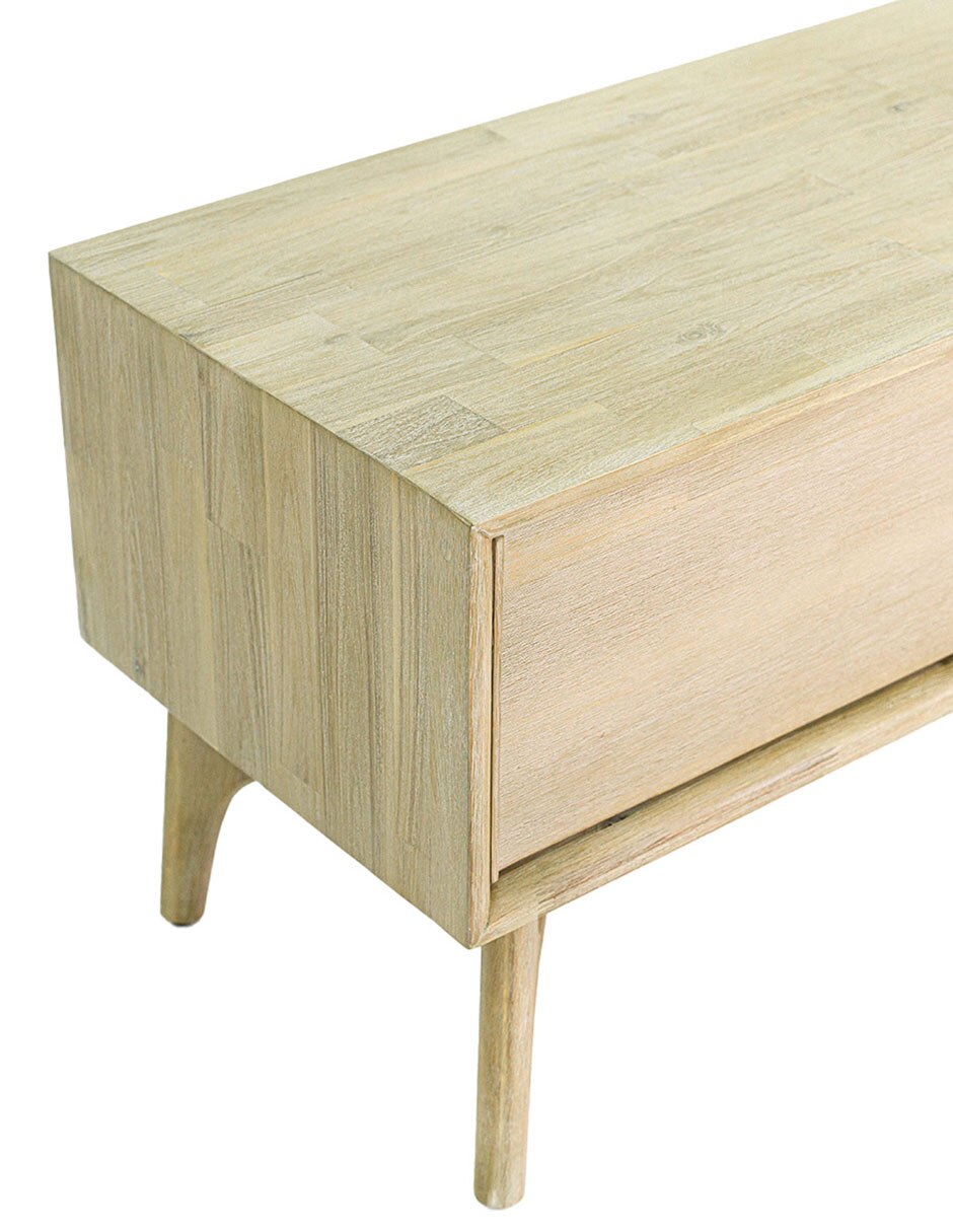 Mueble de TV armable Estrada de madera acacia 9