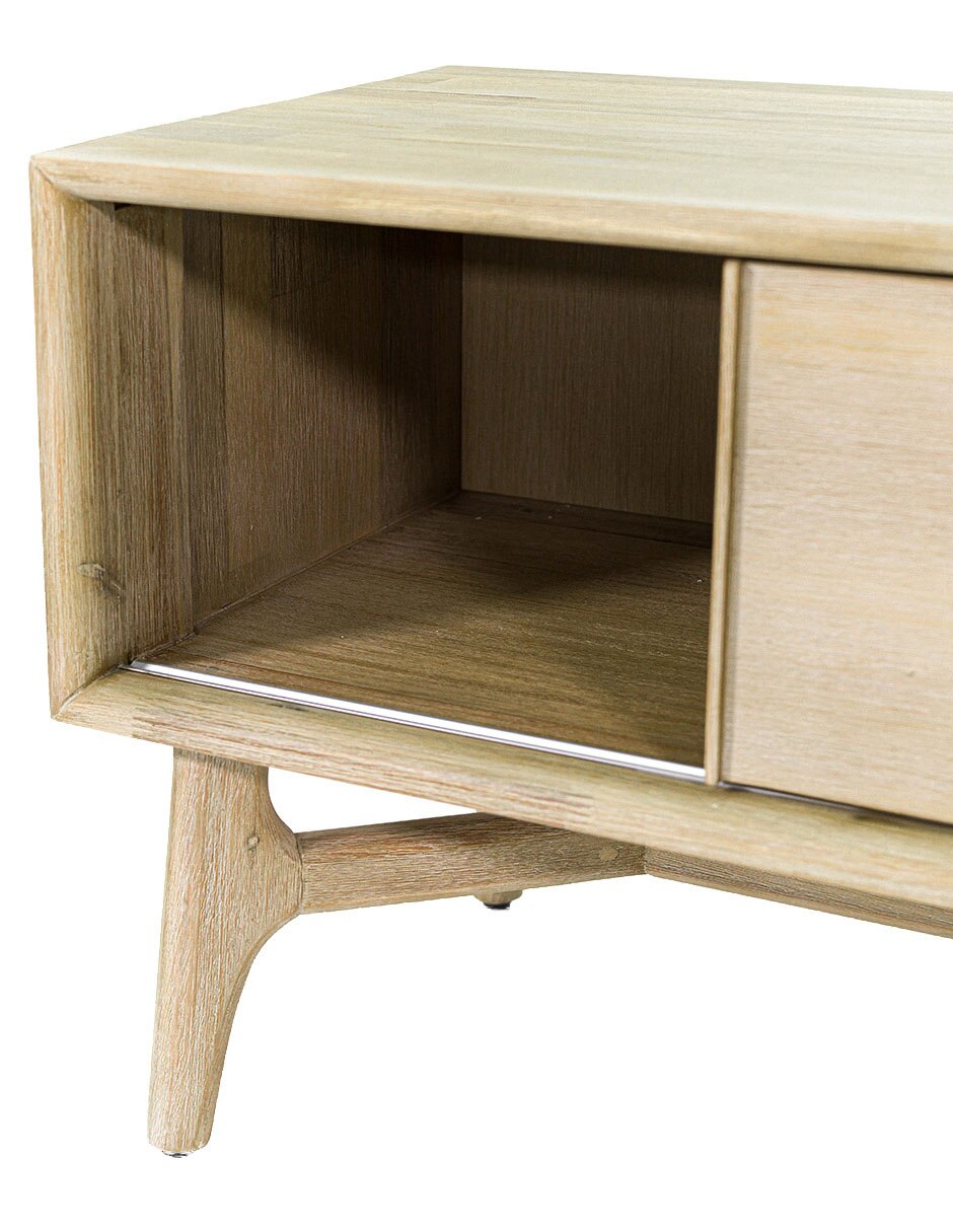 Mueble de TV armable Estrada de madera acacia 6