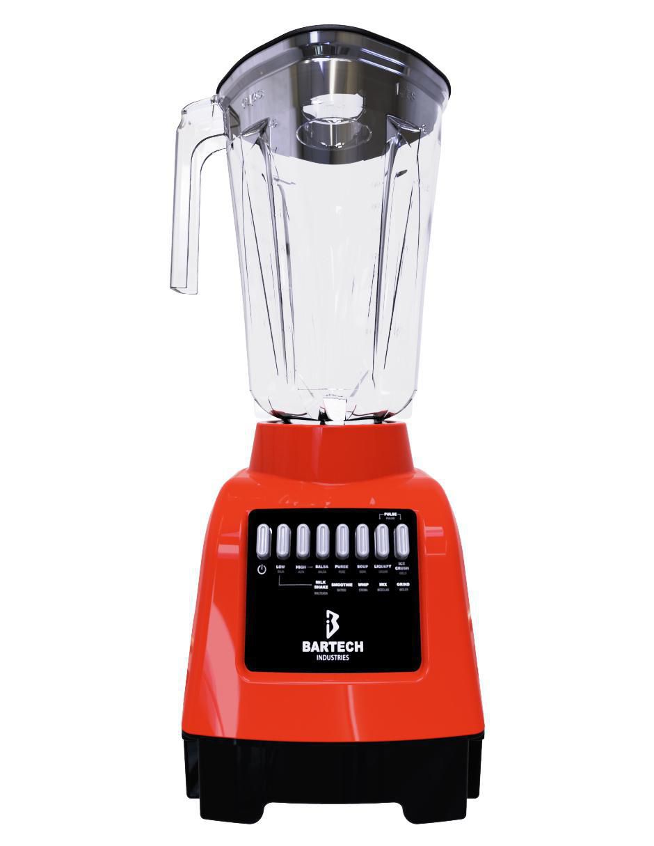 LICUADORA BT-55-PL-B1-R BARTECH , ROJO