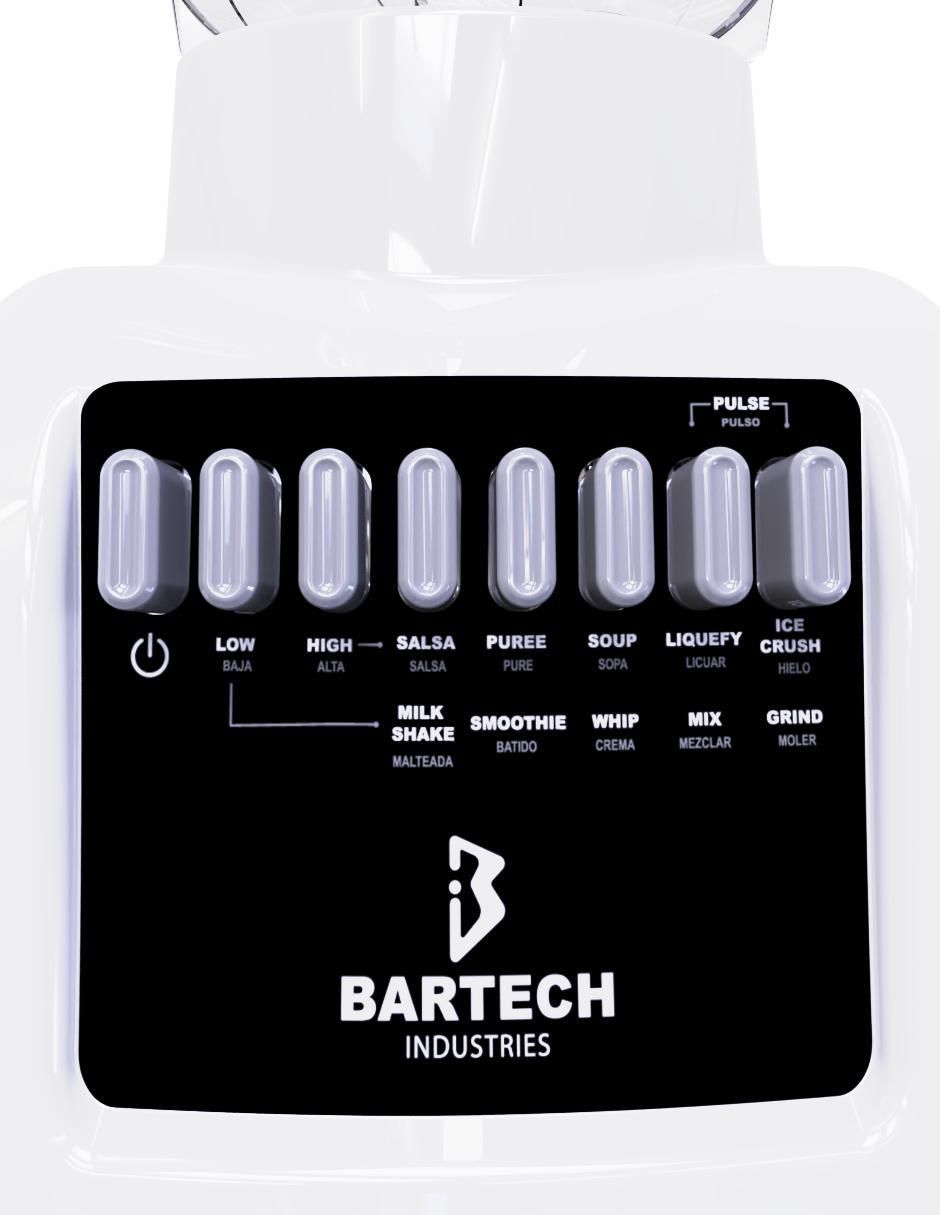 LICUADORA BT-55-PL-B1-W BARTEC, BLANCO