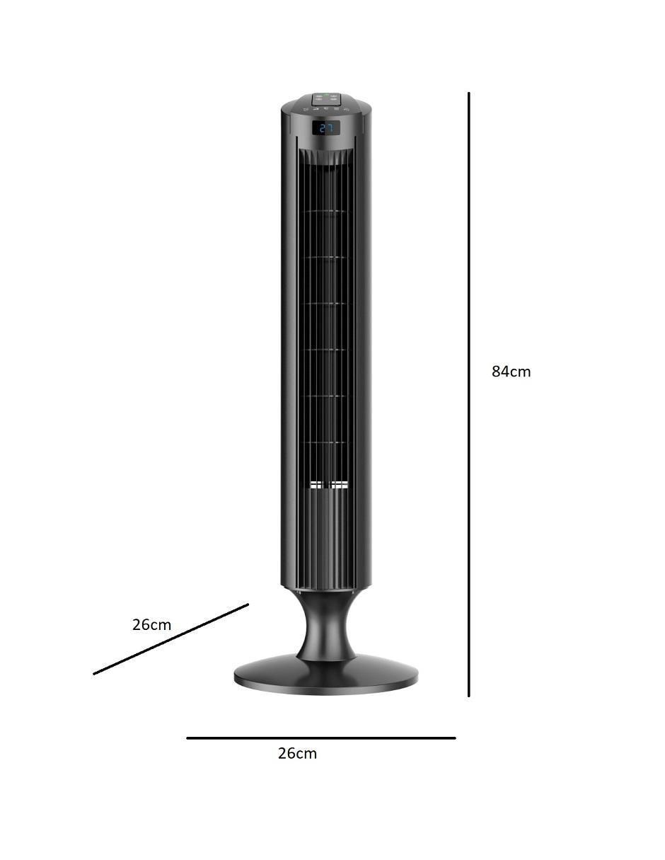 VENTILADOR DE TORRE 3430 , NEGROI 7