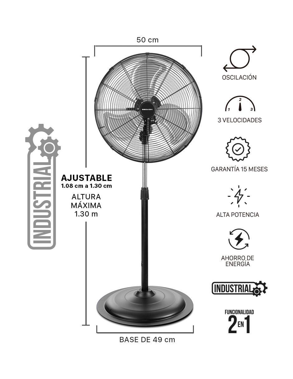 VENTILADOR EXTERIOR VENTILADOR , NEGROB 9