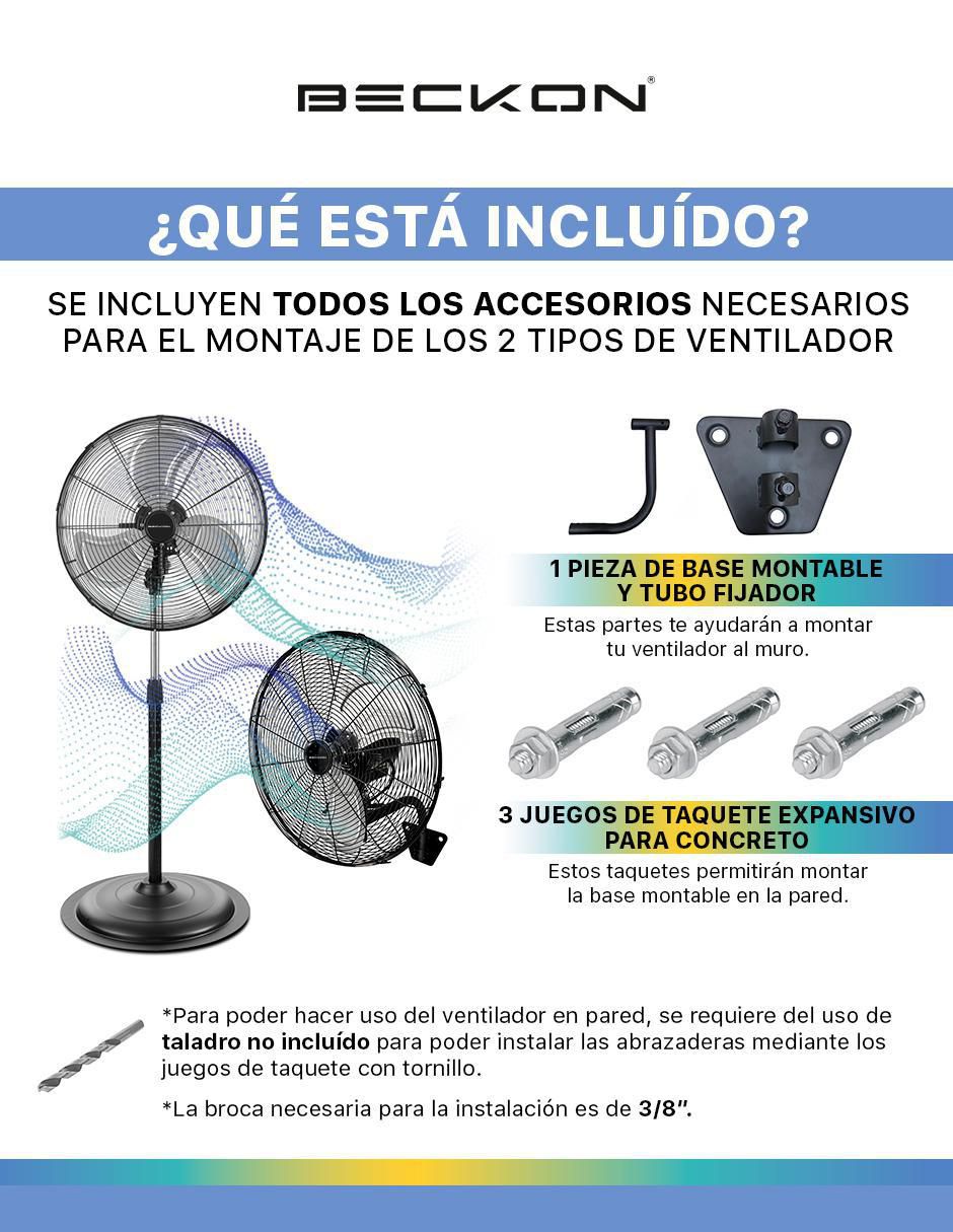 VENTILADOR EXTERIOR VENTILADOR , NEGROB 3