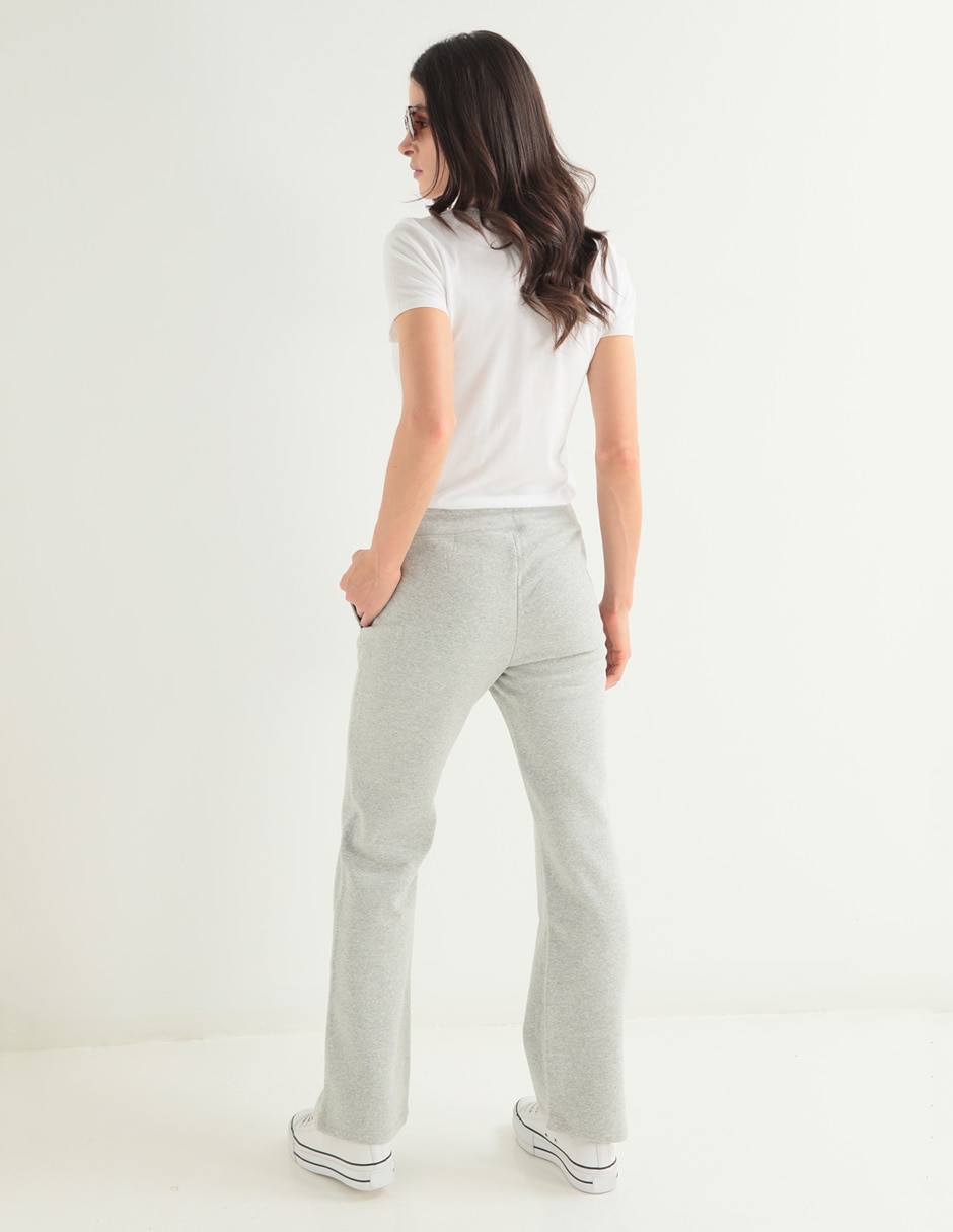 Pants straight con jareta para mujer 2