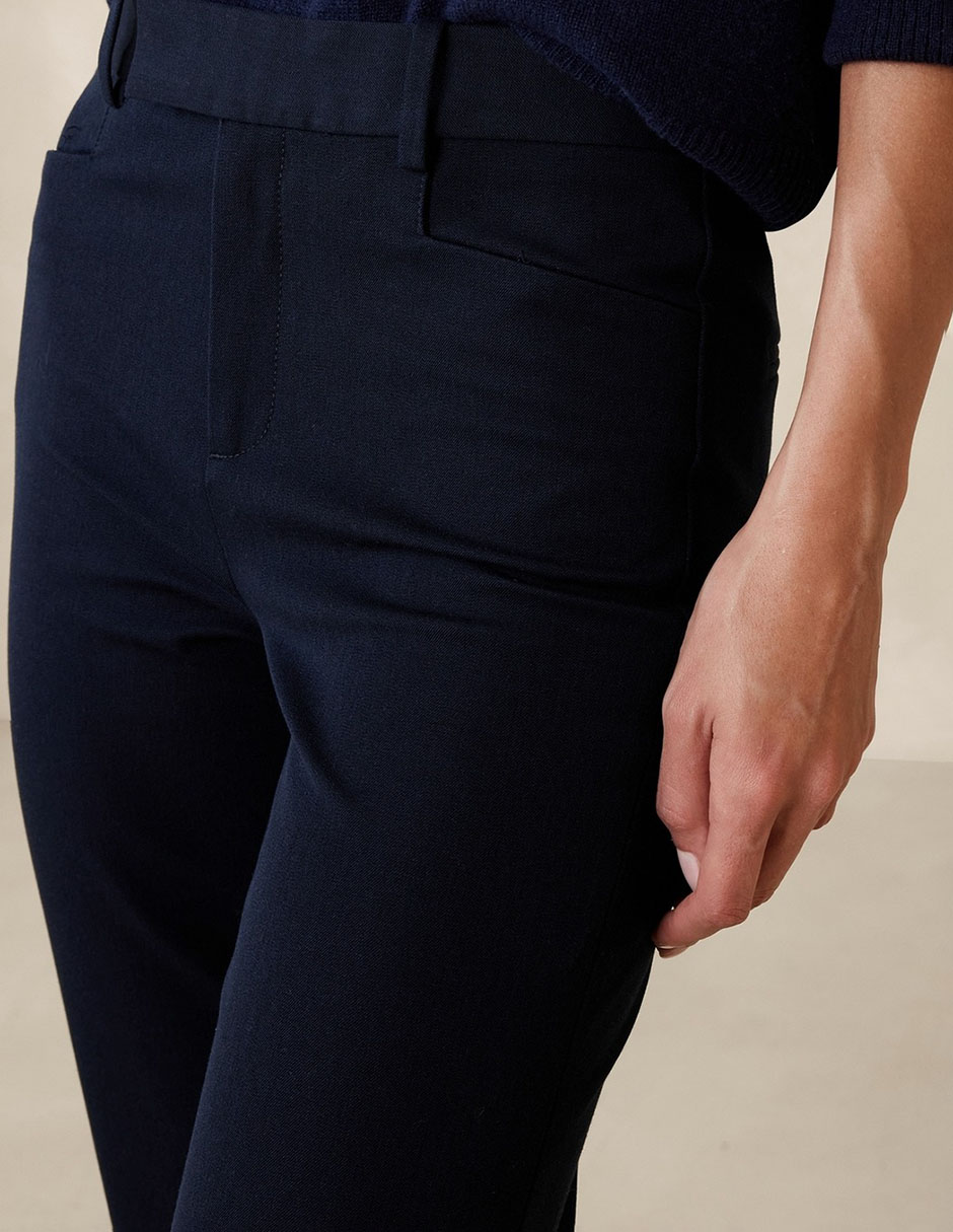Pantalón de vestir straight para mujer