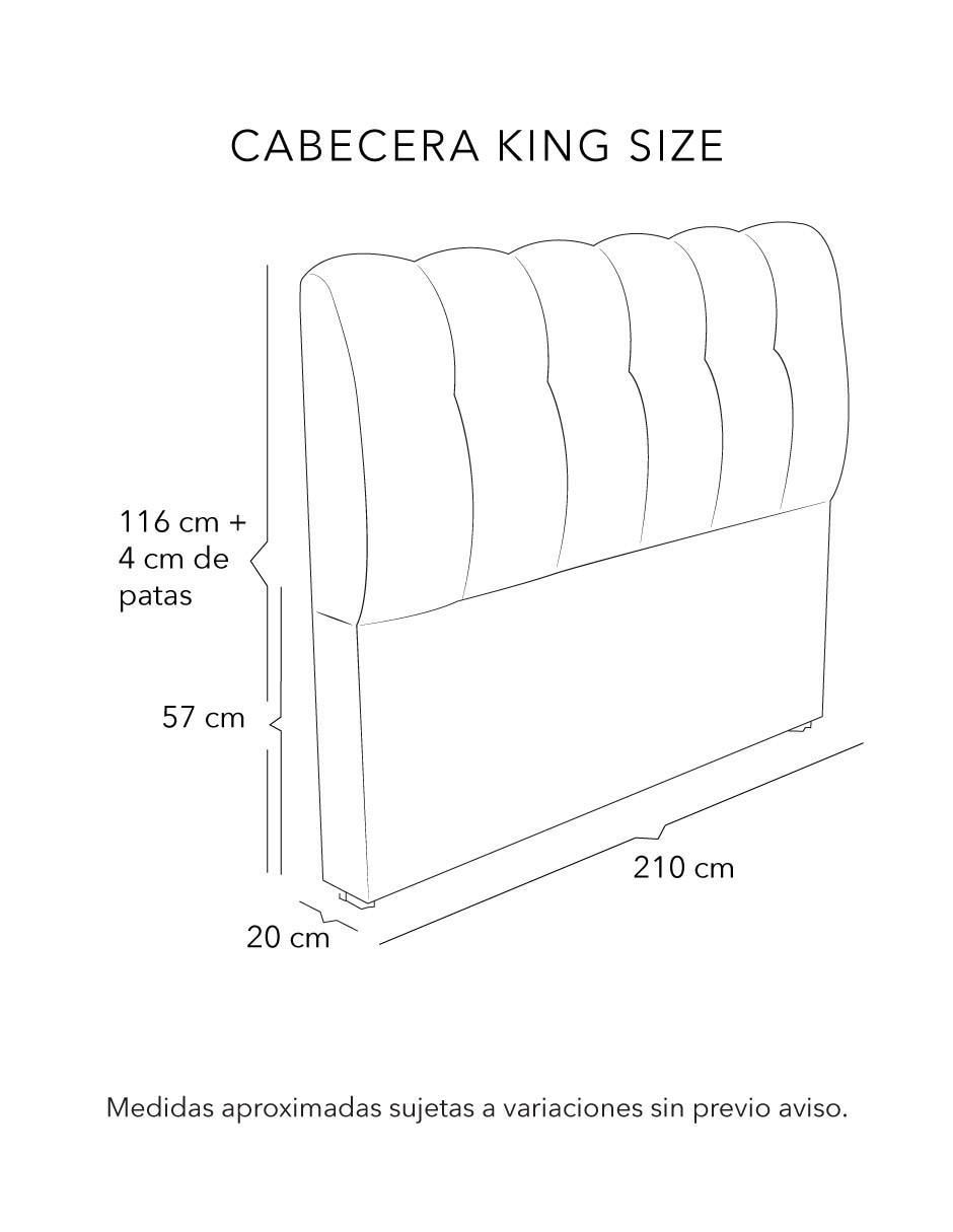 Cabecera Nube de madera pino 6