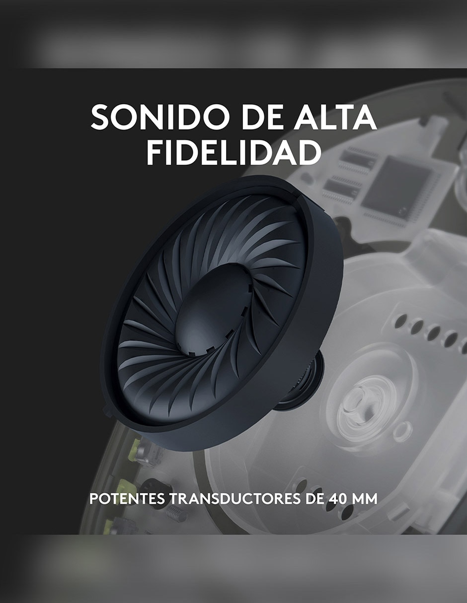 Audífonos gamer Headset Logitech G435 inalámbricos con cancelacion de ruido 5