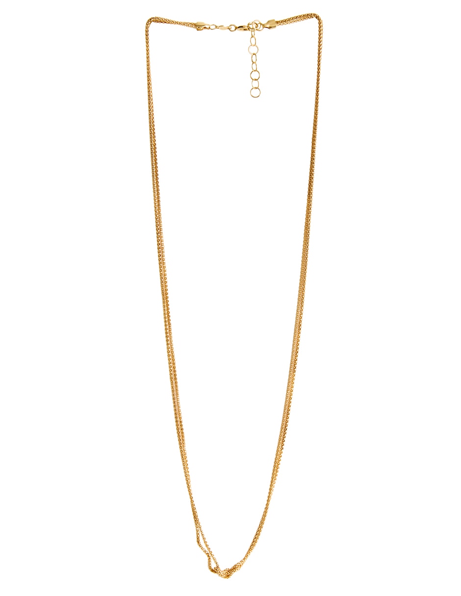 Collar de nudo Lusso de oro 14 K