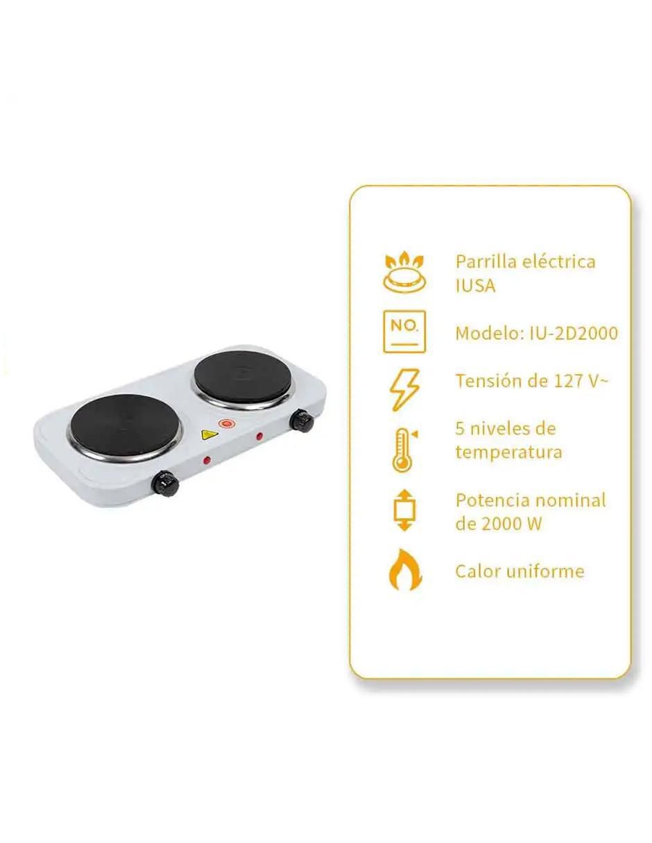 PARRILLA IU-2D2000 , BLANCO 2