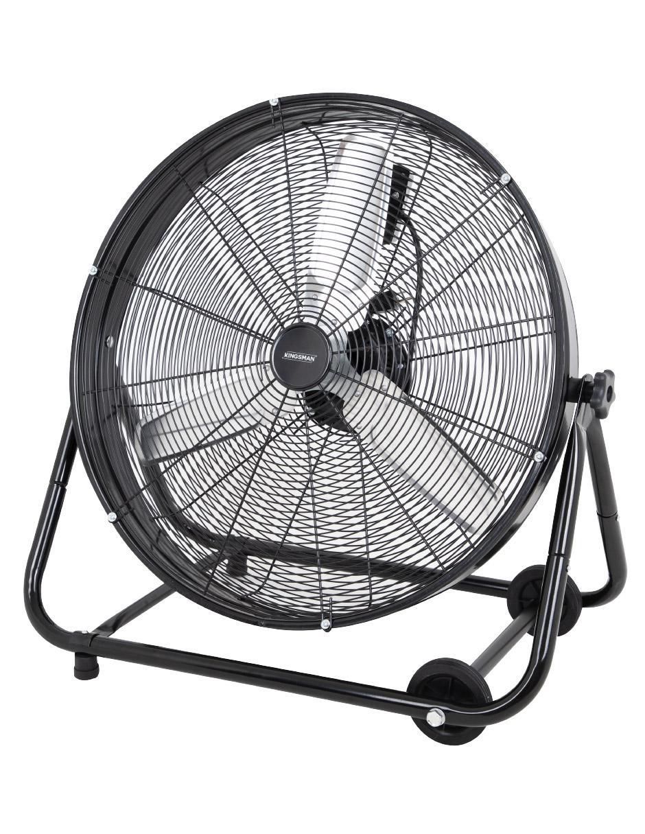 VENTILADOR DE PISO FLR24 KINGSM, NEGROL
