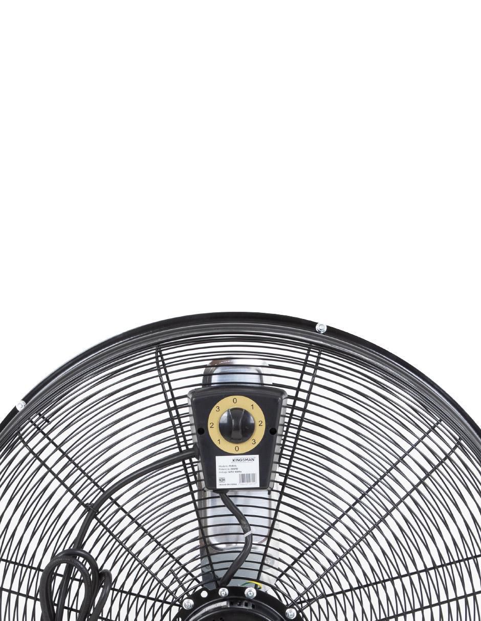 VENTILADOR DE PISO FLR24 KINGSM, NEGROL