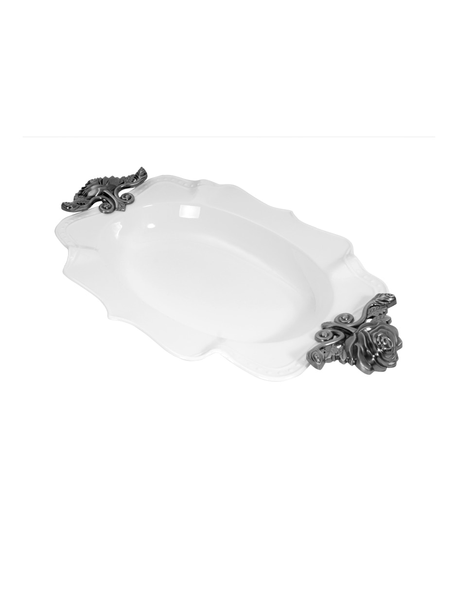 Platón Rodavento de porcelana 3