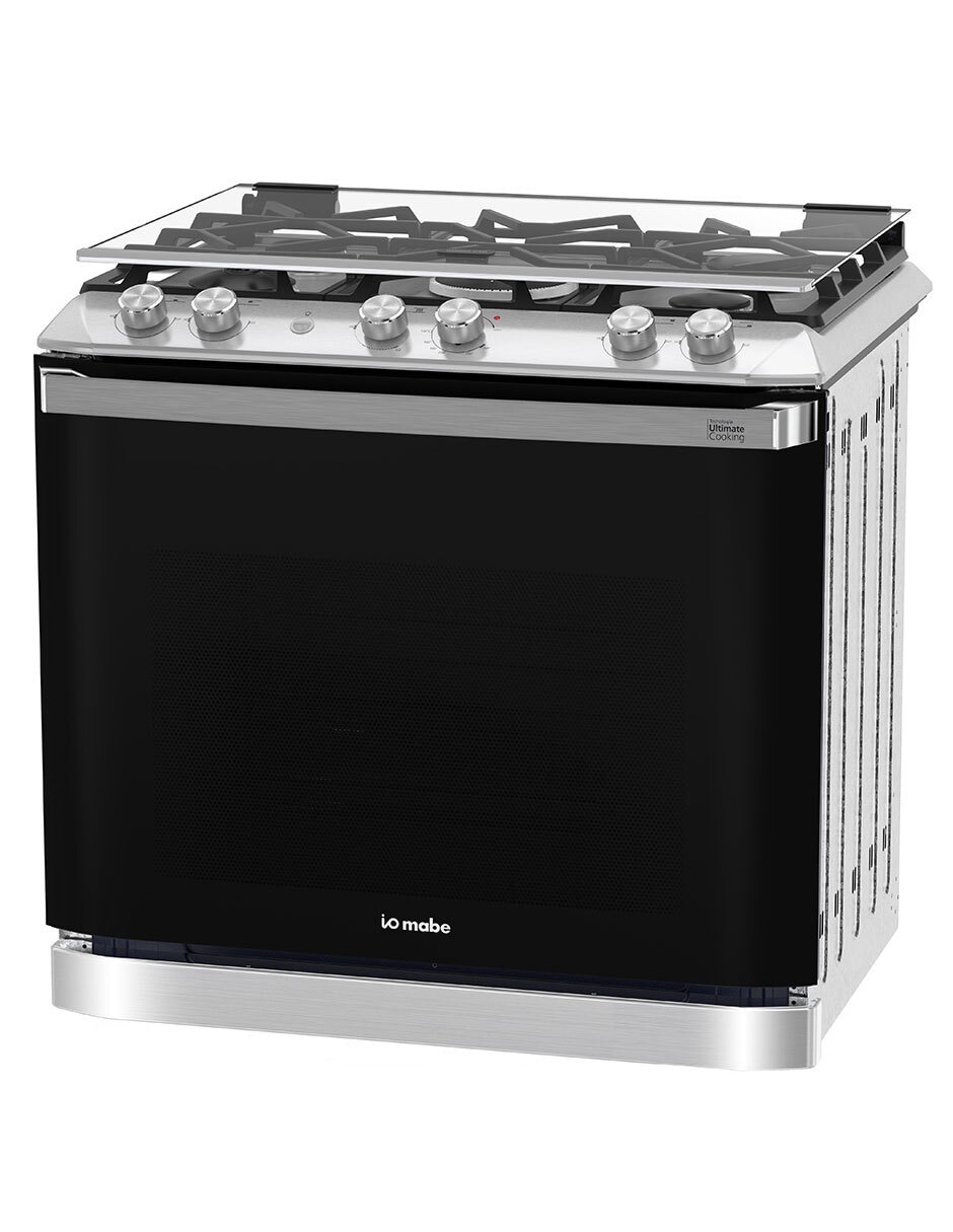Estufa empotrable a gas lp Ultimate 79.2 cm IO8061GETSS0 de 5 quemadores 2