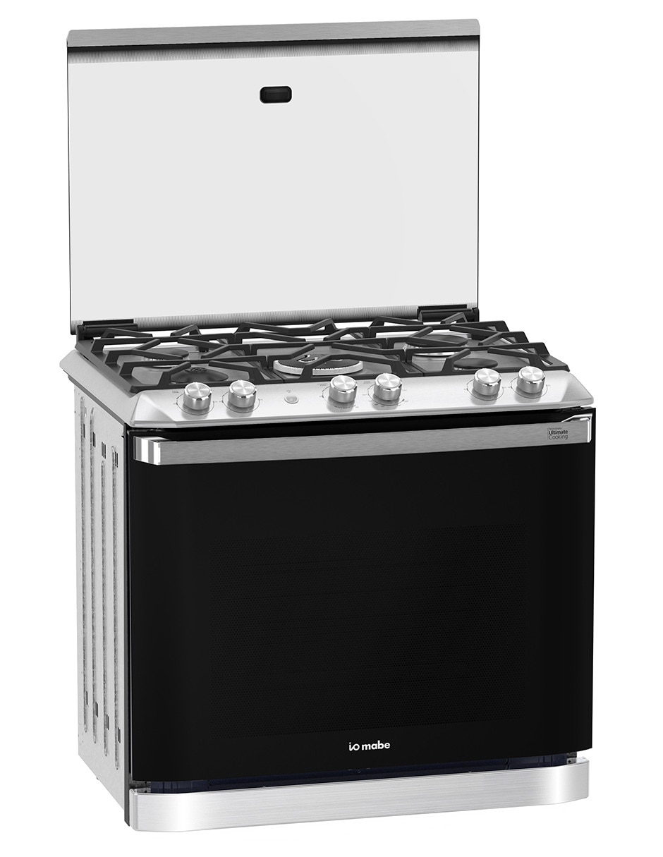 Estufa empotrable a gas lp Ultimate 79.2 cm IO8061GETSS0 de 5 quemadores 7