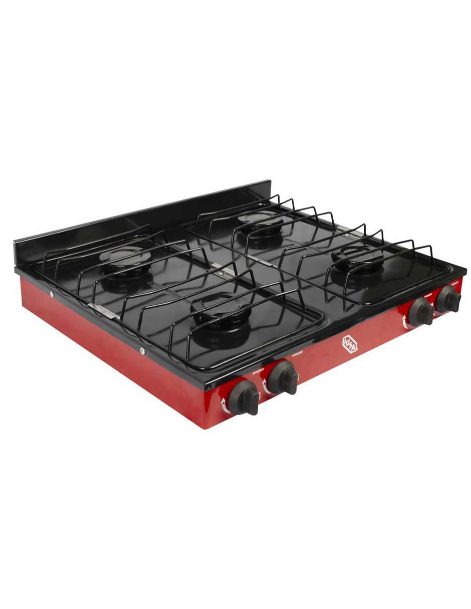PARRILLA GAS LP 4 QUEMADORES IUS, ROJO PARRILLA GAS LP 4 QUEMADORES IUS, ROJO