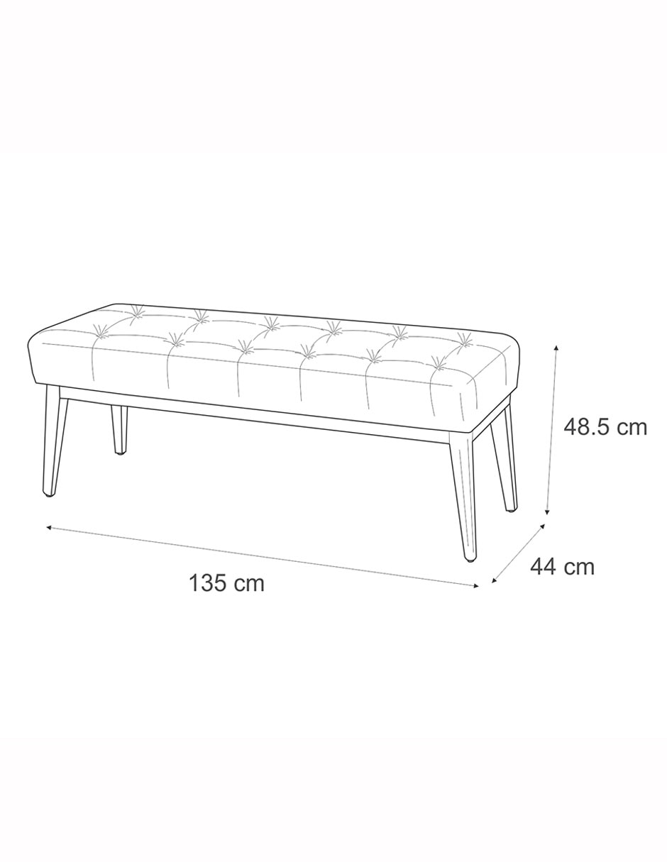 Pie de cama Haus Riviani de madera álamo