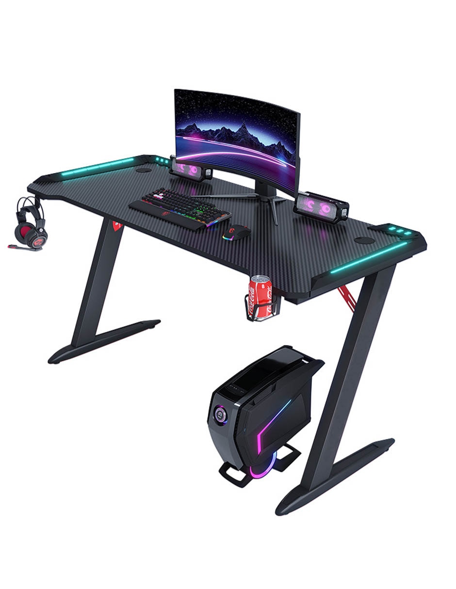 Escritorio Gamer RGB Ground Gaming de MDF