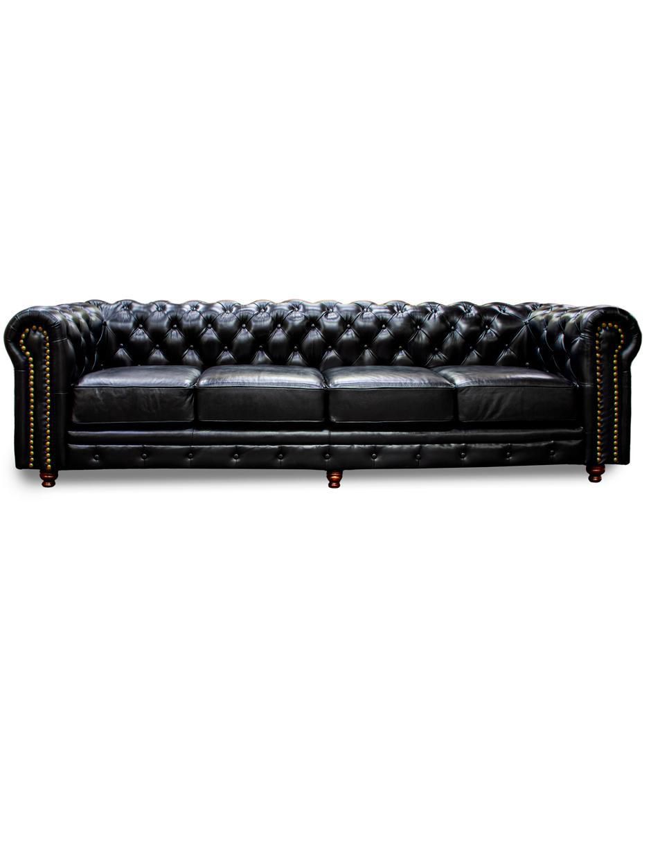 Sofá Chesterfield Confortopiel de piel