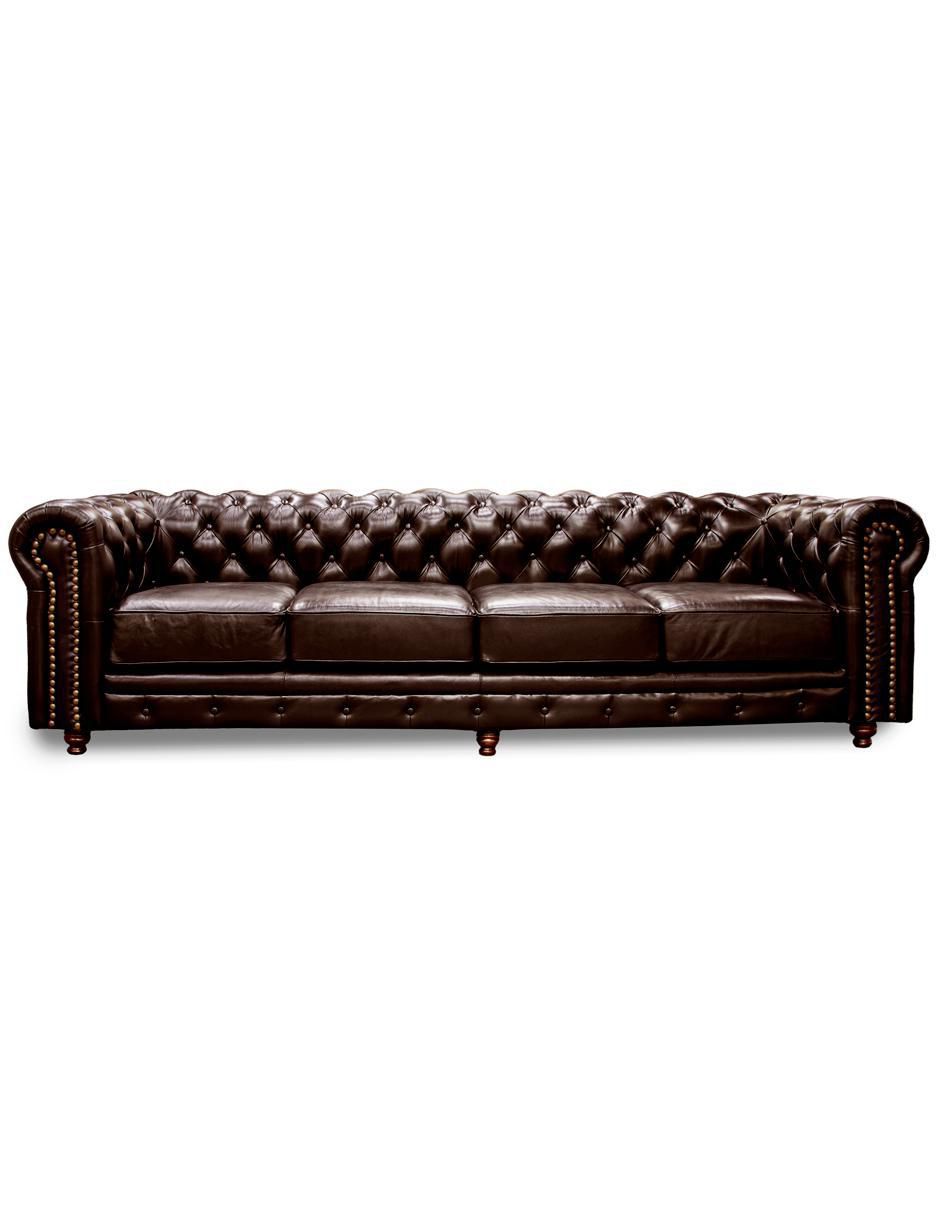 Sofá Chesterfield de piel 1