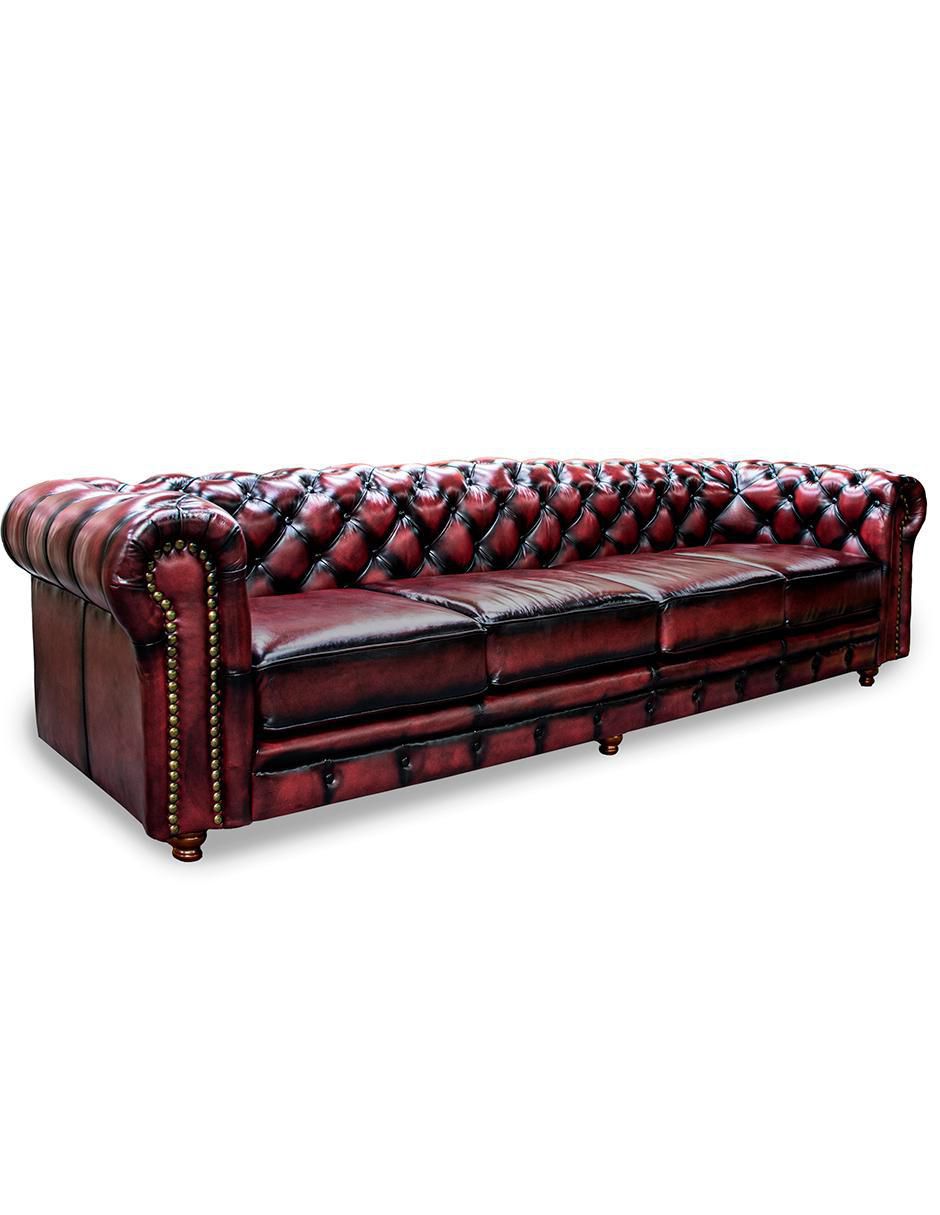 Sofá Chesterfield de piel 5