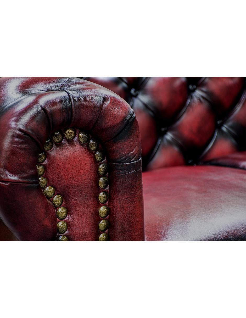 Sofá Chesterfield de piel 6