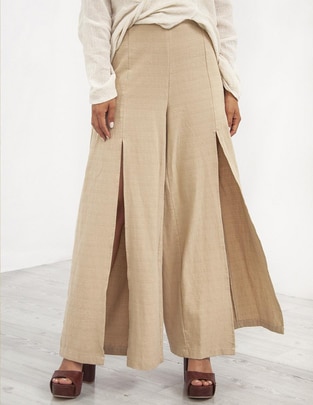 Pantalón amplio para mujer