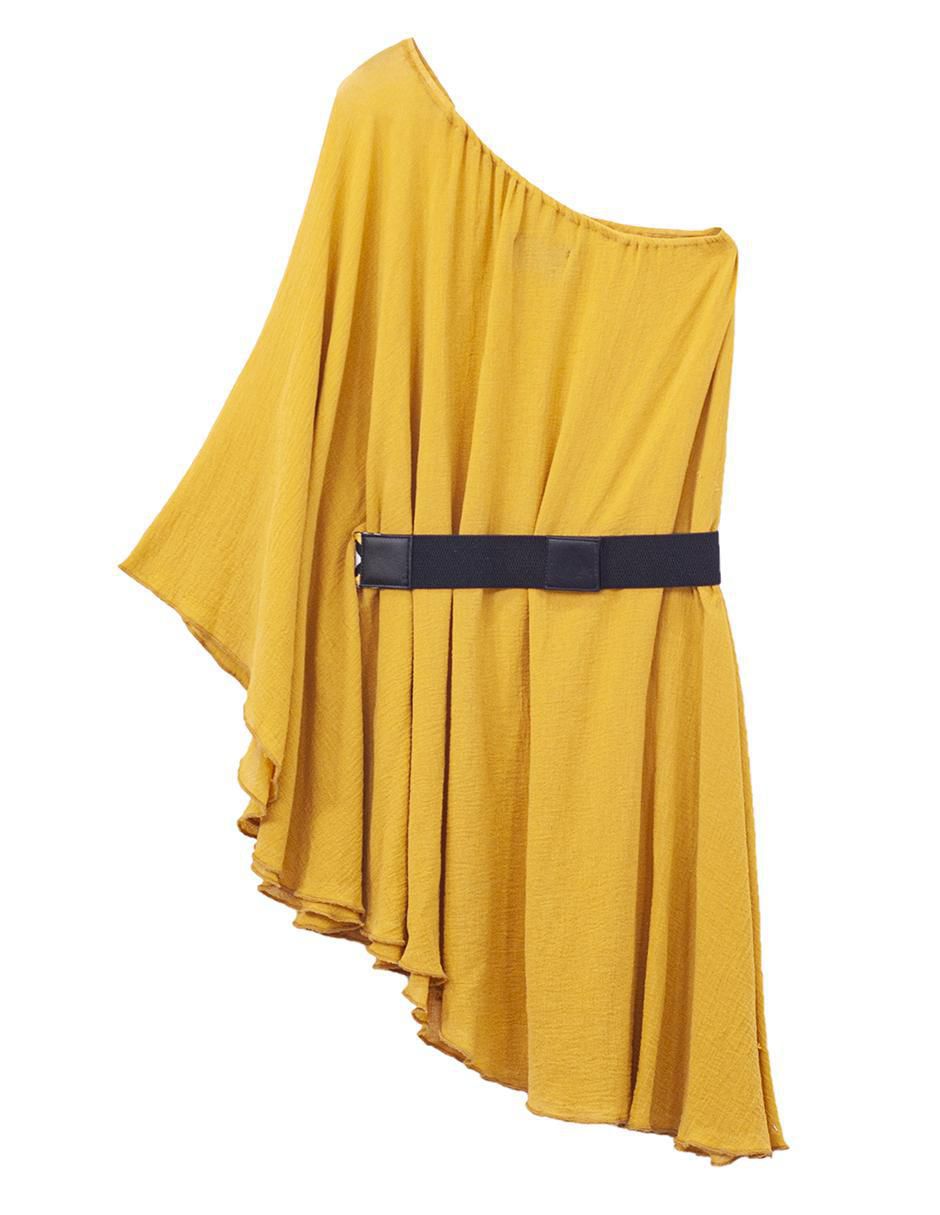 Vestido a la rodilla casual para mujer