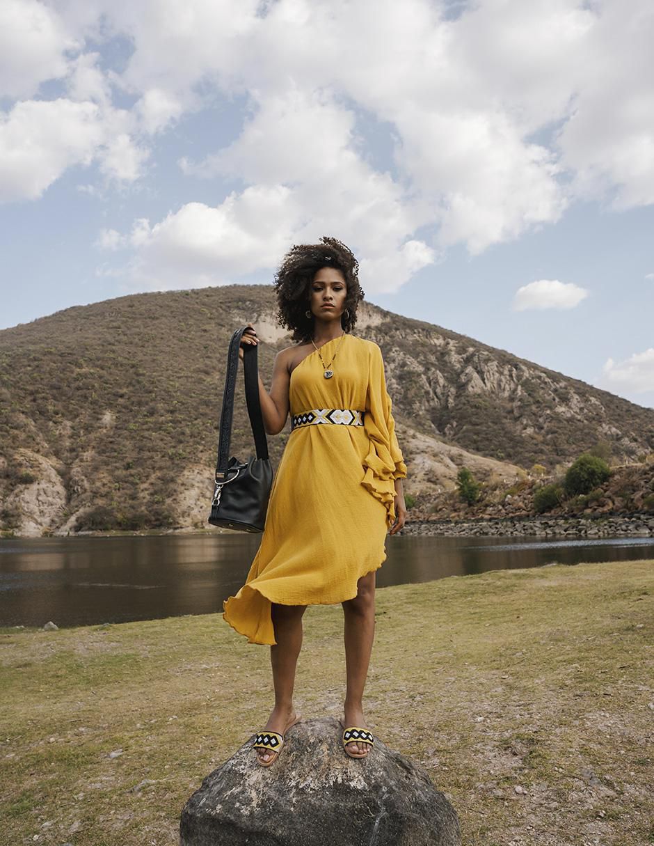 Vestido a la rodilla casual para mujer 7