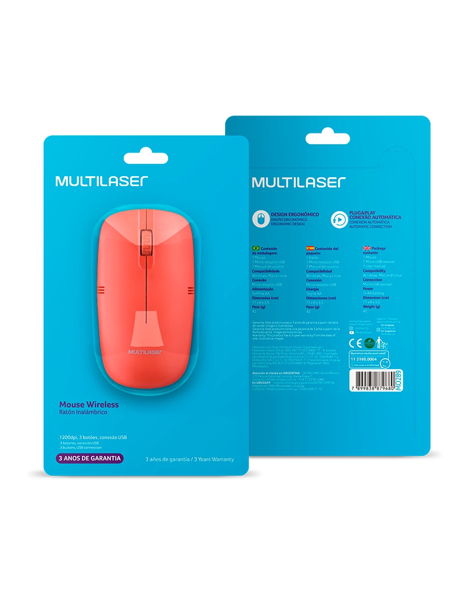 Mouse Inalámbrico slim 2