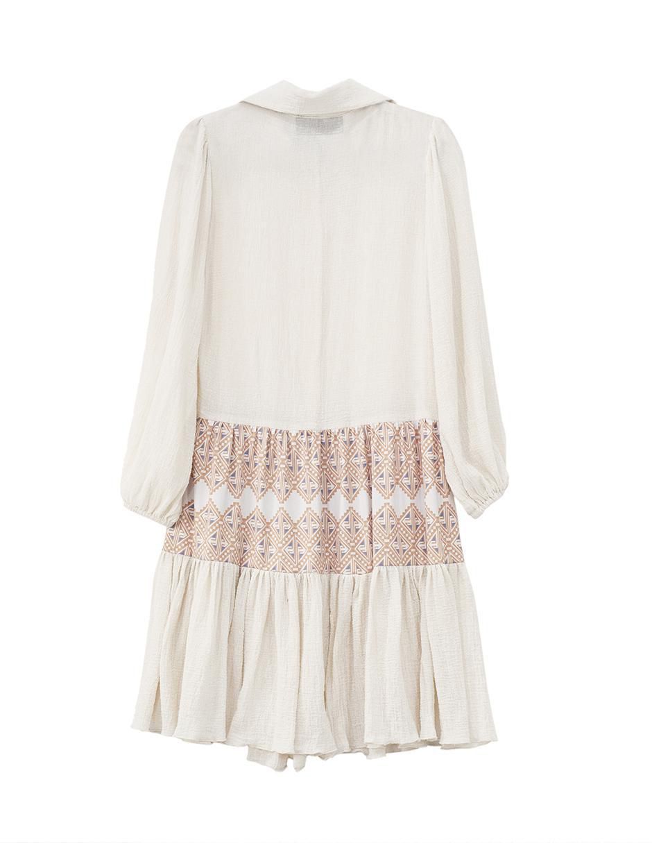 Vestido a la rodilla casual princesas mayas para mujer 3