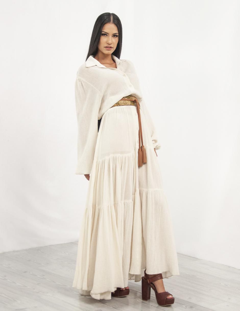 Vestido maxi casual para mujer