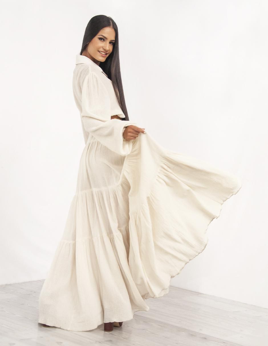 Vestido maxi casual para mujer 11