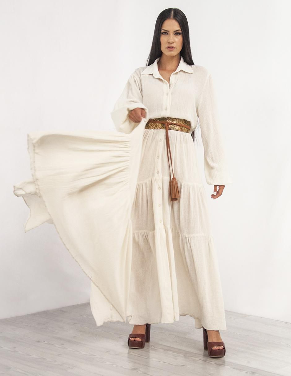 Vestido maxi casual para mujer