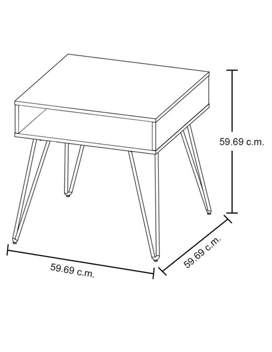 Mesa lateral armable 3