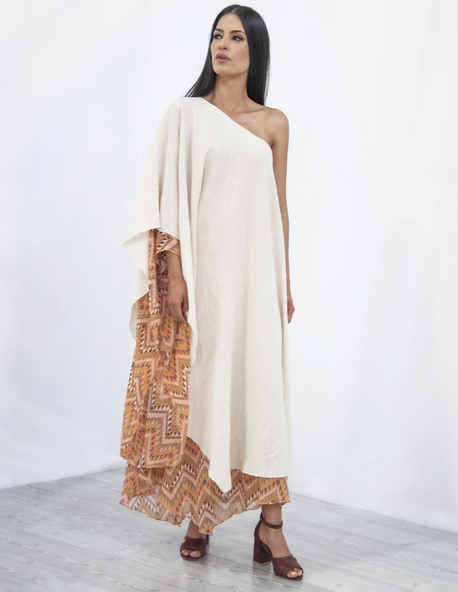 Vestido midi casual para mujer
