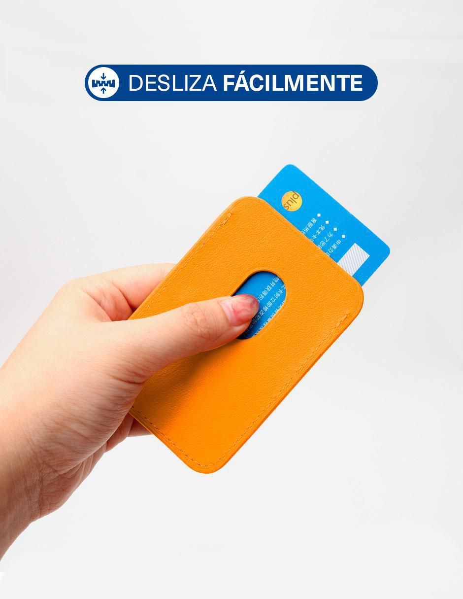 Tarjetero para celular de piel Cartera con MagSafe unisex 4