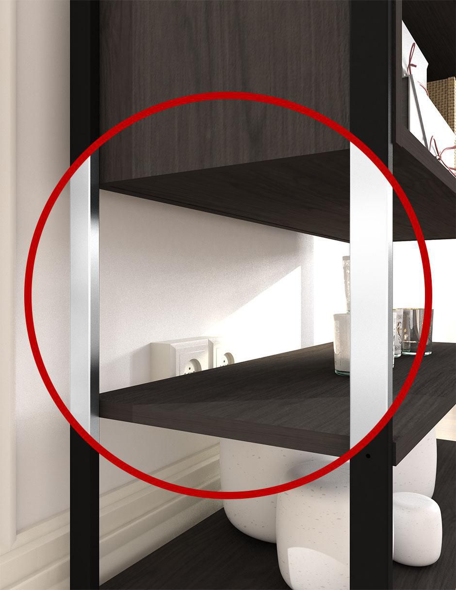 Mueble de TV armable de MDF