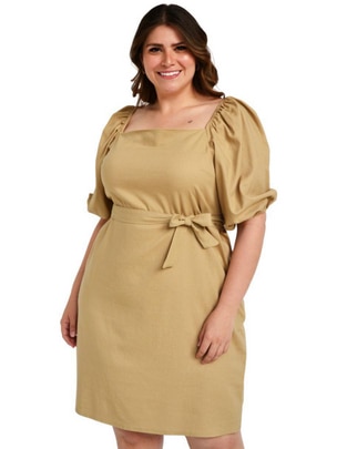 Vestido 3/4 casual para mujer