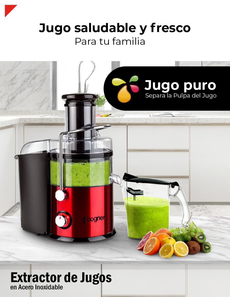 EXTRACTOR BJE02R BOGNER, 40 X 40, ROJO