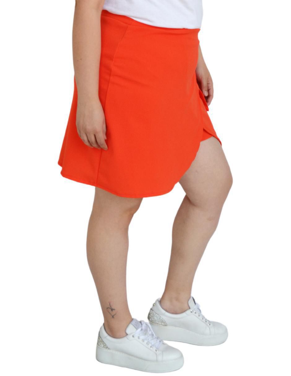 Falda short a la cintura 5
