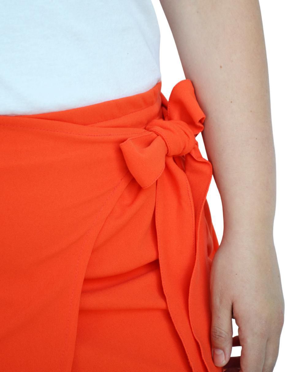 Falda short a la cintura