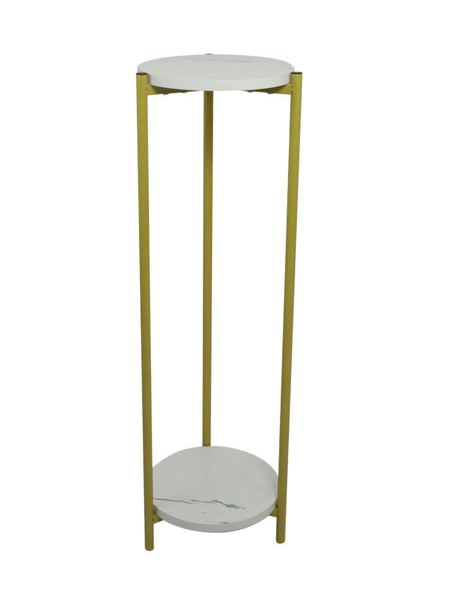 Mesa auxiliar armable nordico efecto marmol Mesa auxiliar armable nordico efecto marmol